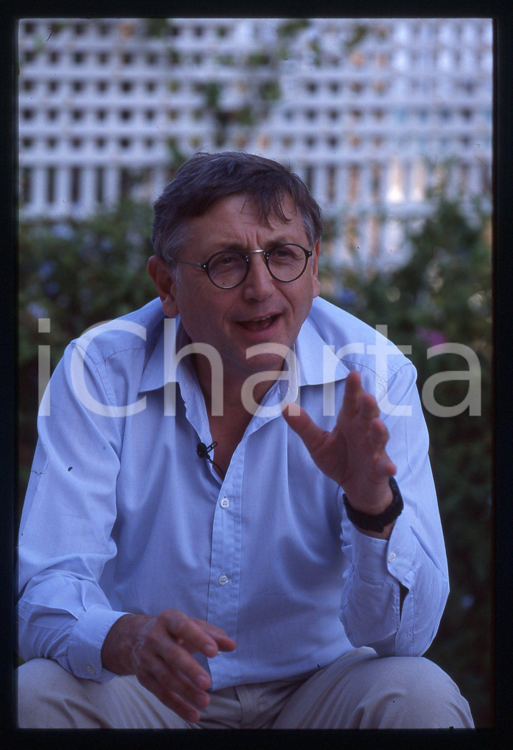 35mm vintage slide* 1992 VENEZIA - Jiri MENZEL ritratto del regista