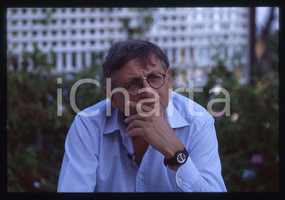 35mm vintage slide* 1992 VENEZIA - Jiri MENZEL ritratto del regista (8)