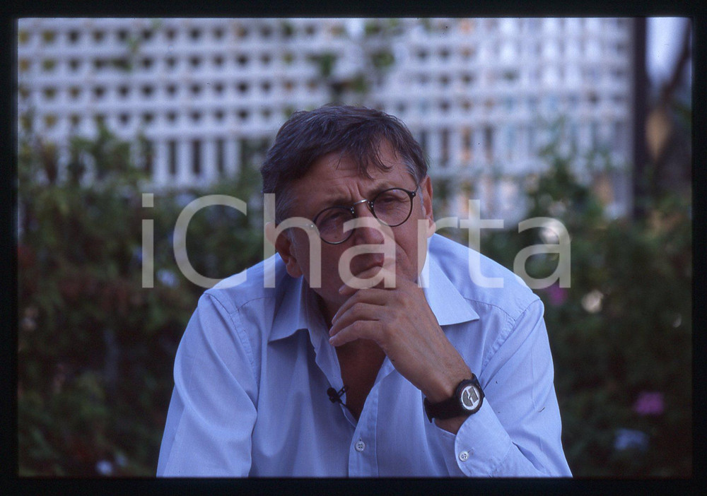 35mm vintage slide* 1992 VENEZIA - Jiri MENZEL ritratto del regista (13)