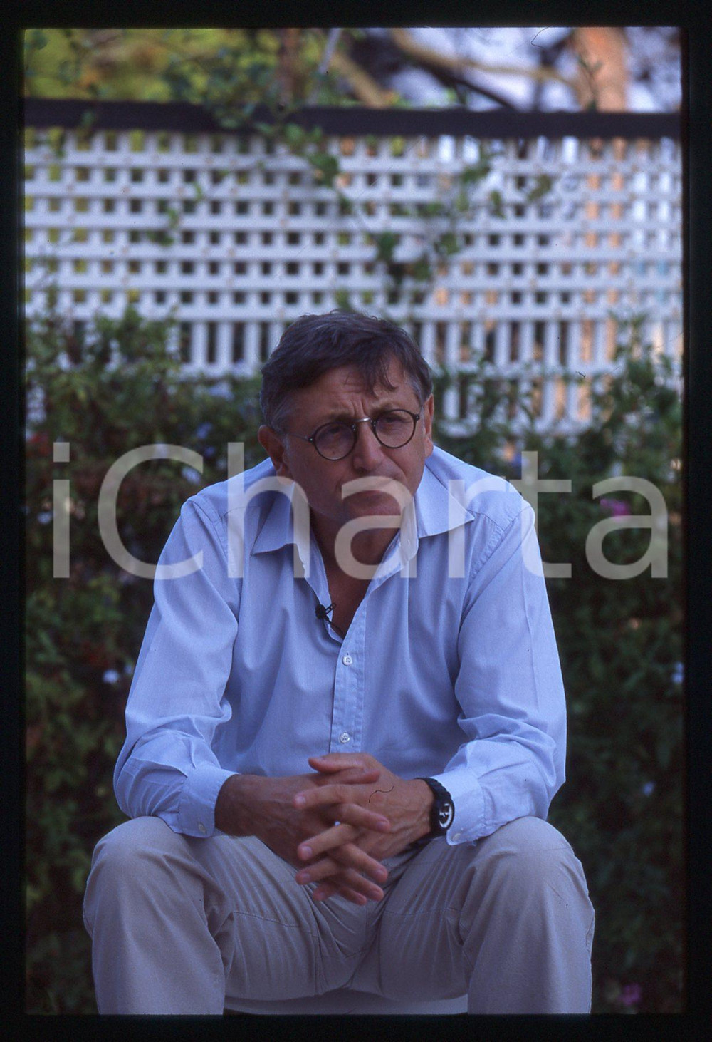 35mm vintage slide* 1992 VENEZIA - Jiri MENZEL ritratto del regista (16)
