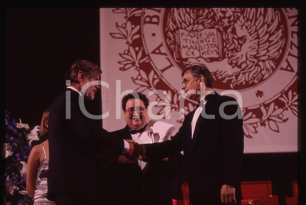 35mm vintage slide*1992 Festival CINEMA VENEZIA Carlo SCOGNAMIGLIO Jiri MENZEL *