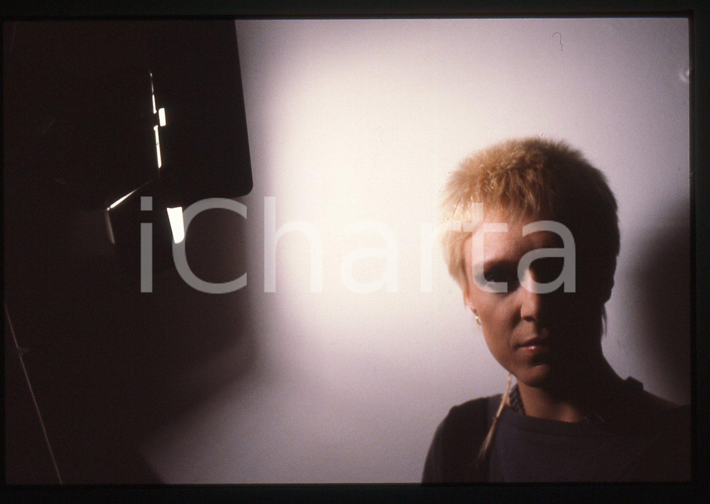 35mm vintage slide* 1985ca MUSICA - Annabel LAMB ritratto della cantante (7)