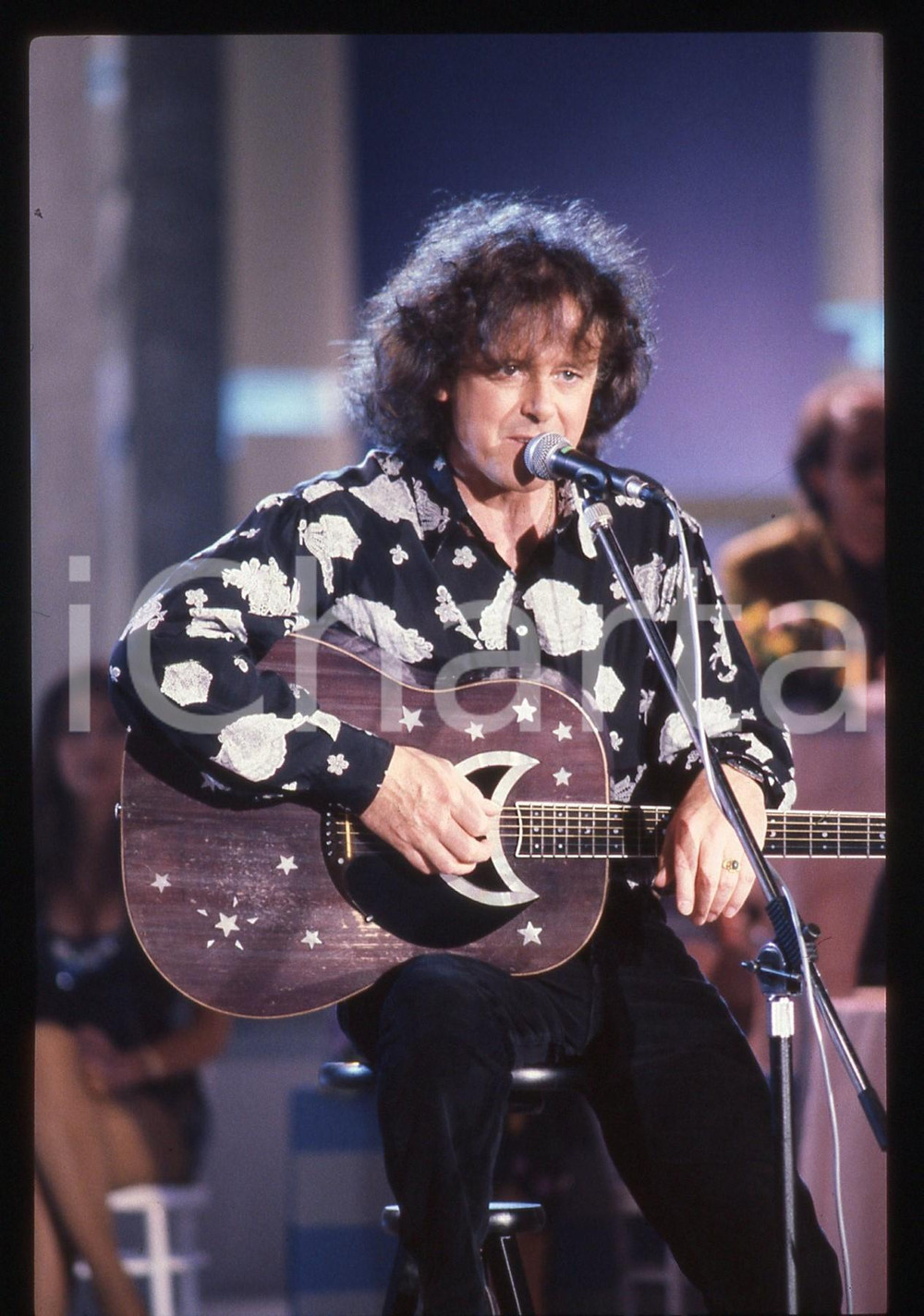 35mm vintage slide* 1995ca MUSICA - Leitch DONOVAN in concerto (2)