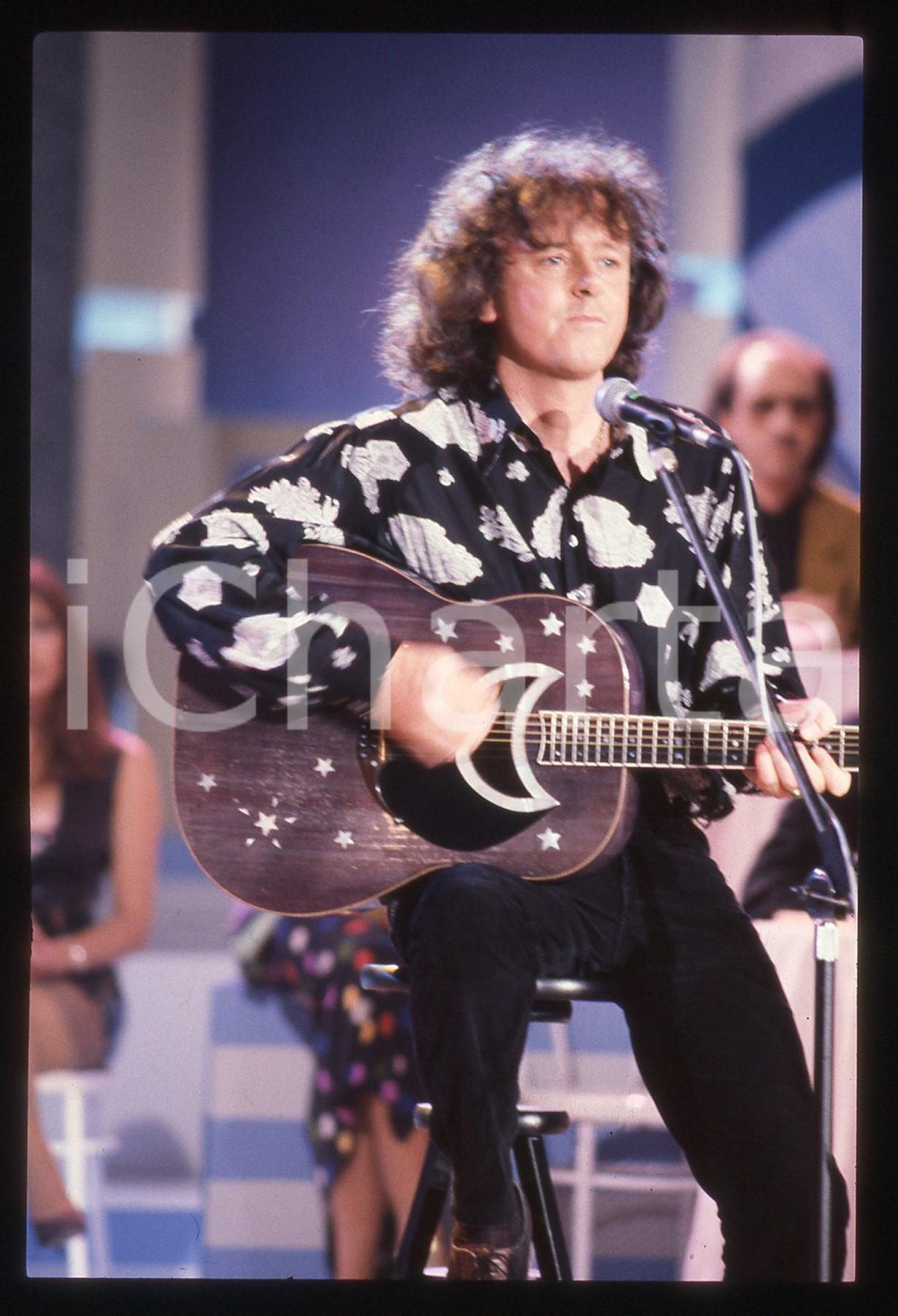 35mm vintage slide* 1995ca MUSICA - Leitch DONOVAN in concerto (4)