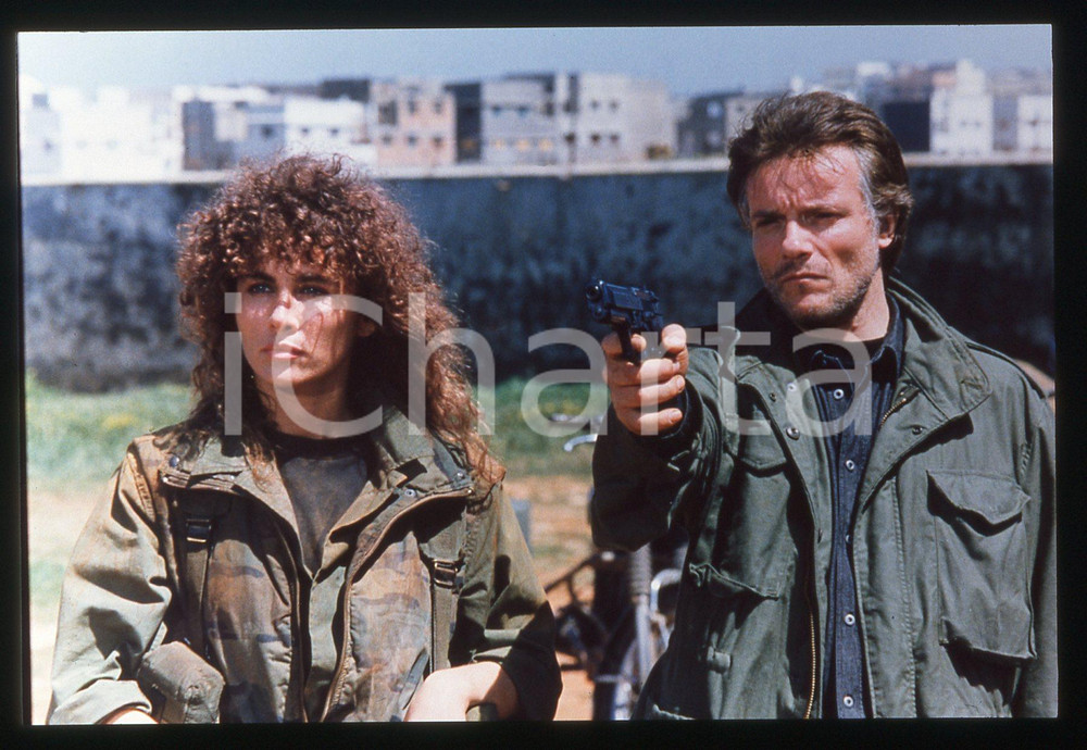 35mm vintage slide* 1988 Serie TV IL RICATTO - Barbara RICCI e Kim ROSSI STUART