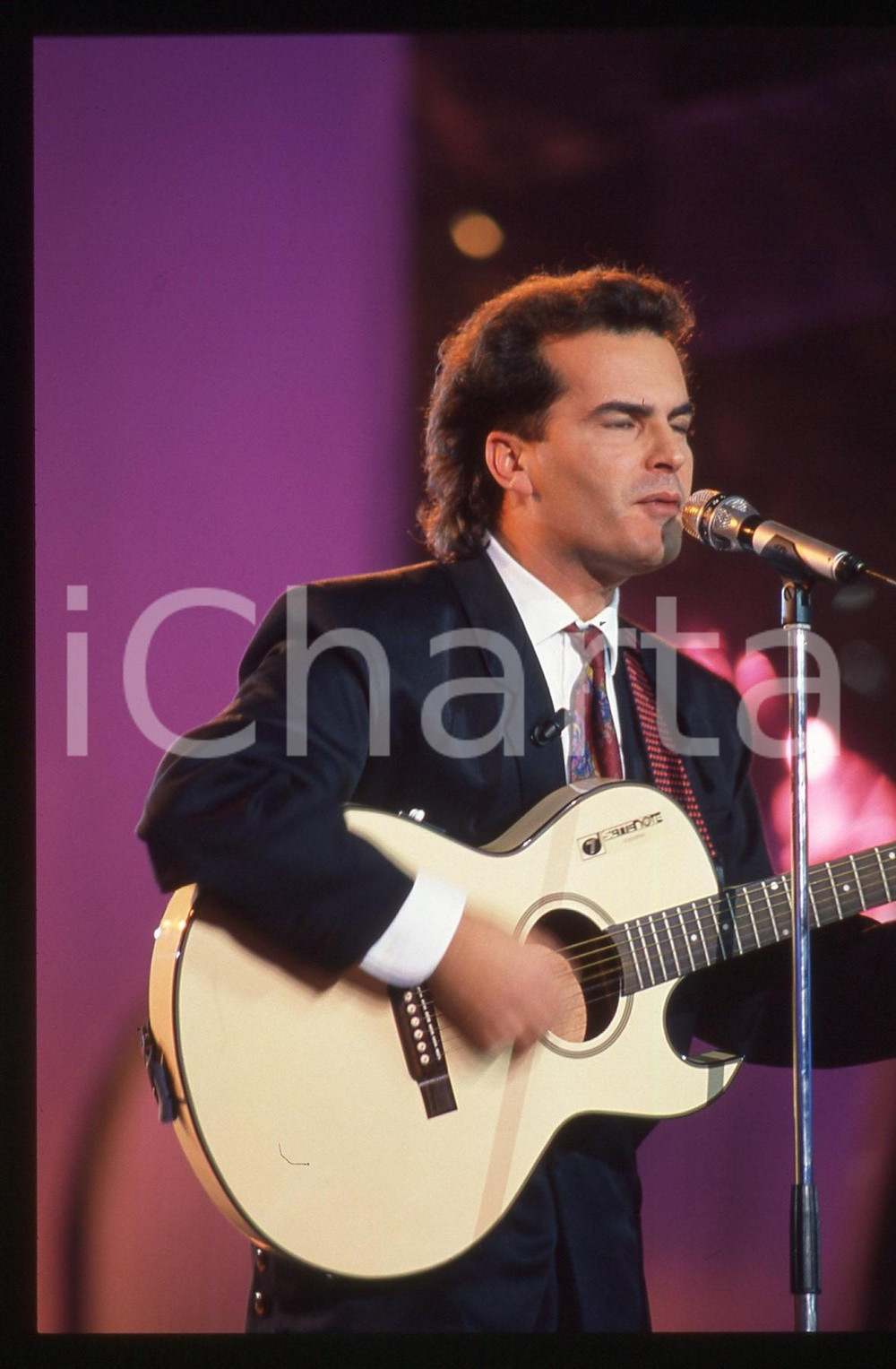 35mm vintage slide* 1990ca MUSICA - DONATELLO Giuliano ILLIANI in concerto (10)