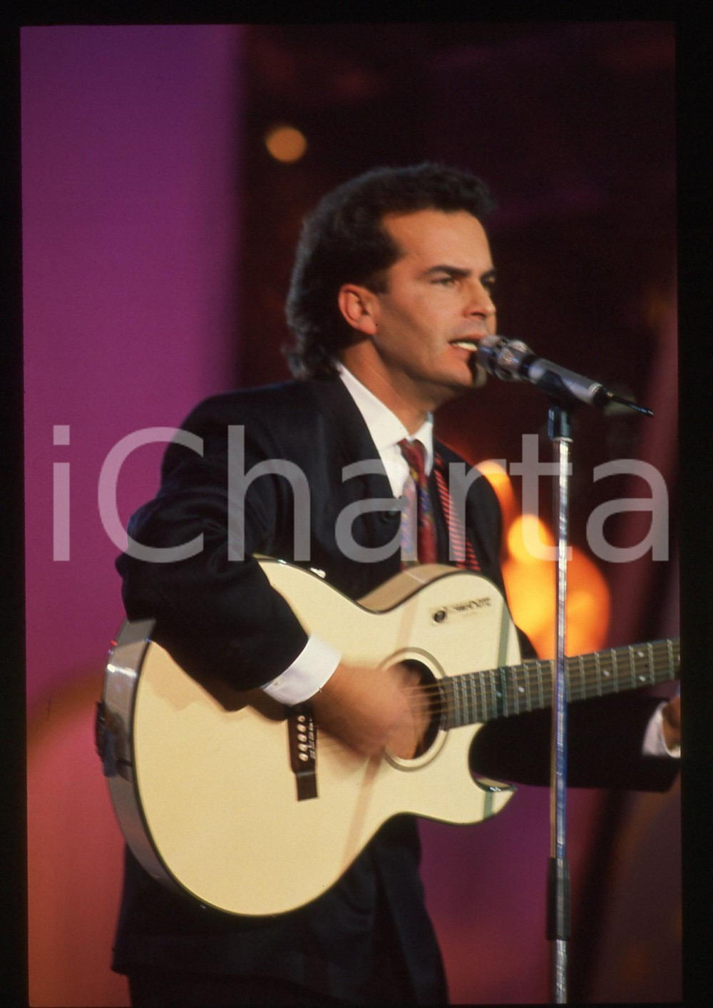 35mm vintage slide* 1990ca MUSICA - DONATELLO Giuliano ILLIANI in concerto (11)