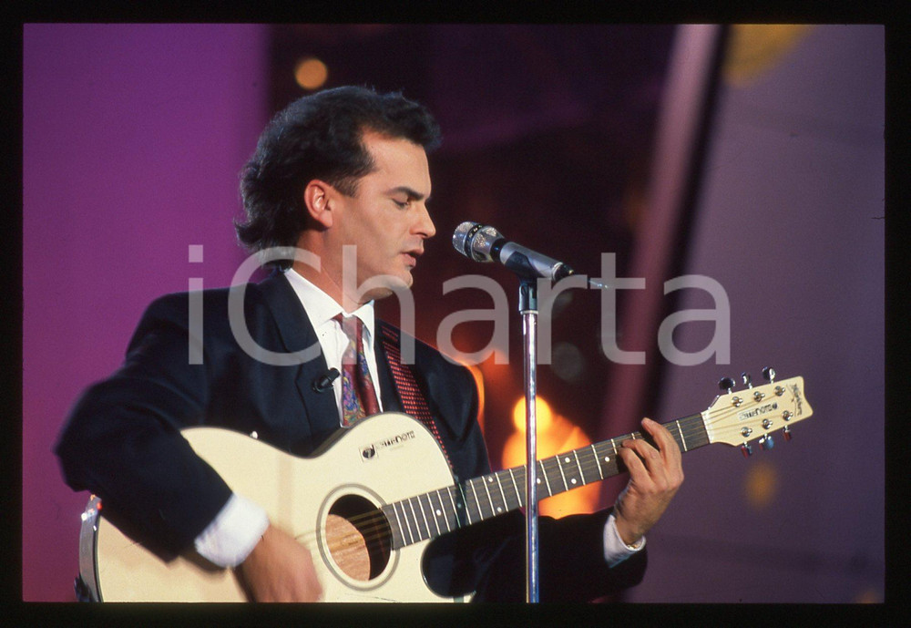 35mm vintage slide* 1990ca MUSICA - DONATELLO Giuliano ILLIANI in concerto (12)