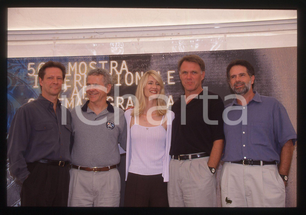 35mm vintage slide* 1999 VENEZIA Festival Cinema - Chris COOPER e Laura DERN (2)