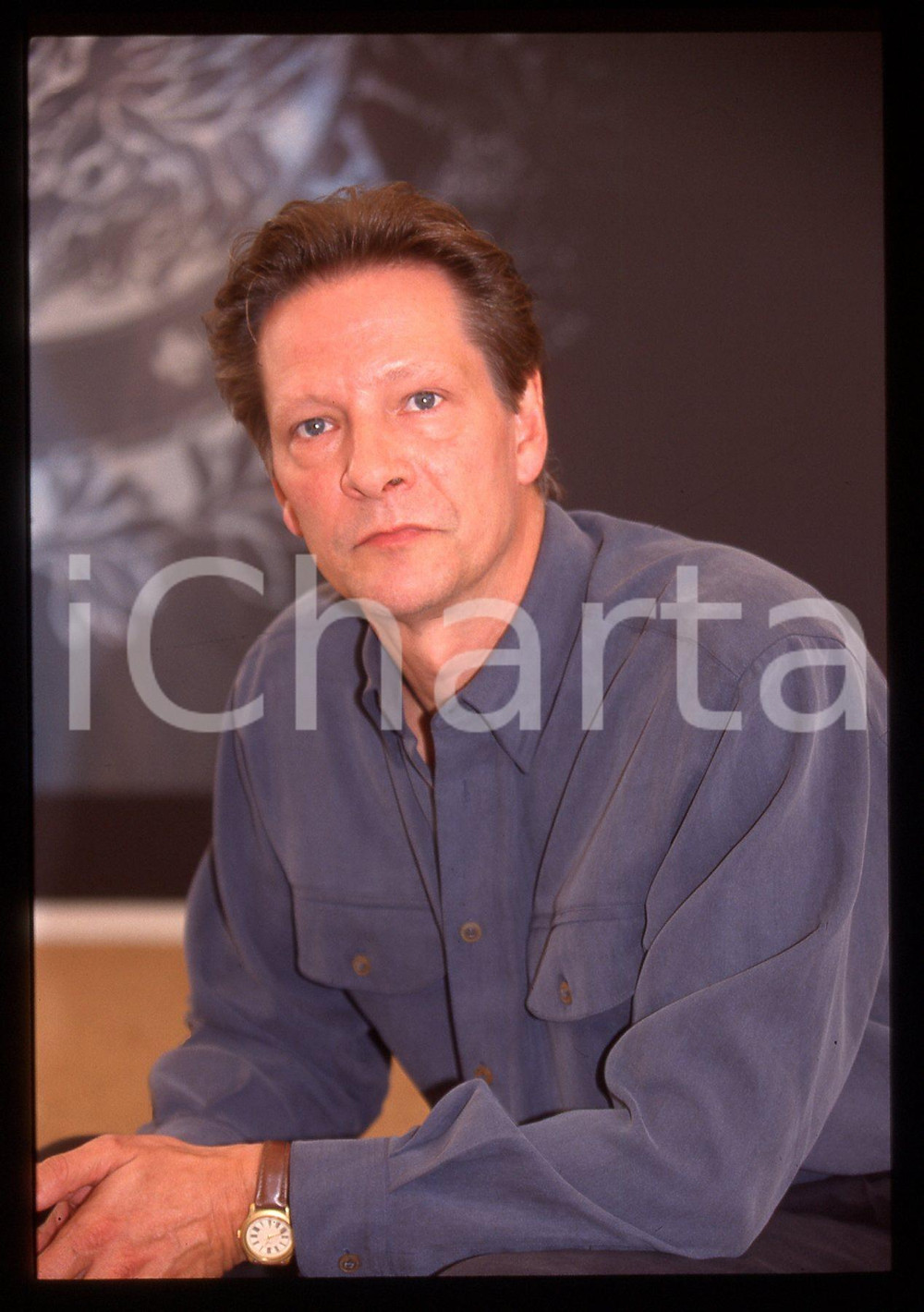 35mm vintage slide* 1999 VENEZIA Festival Cinema - Chris COOPER ritratto (3)