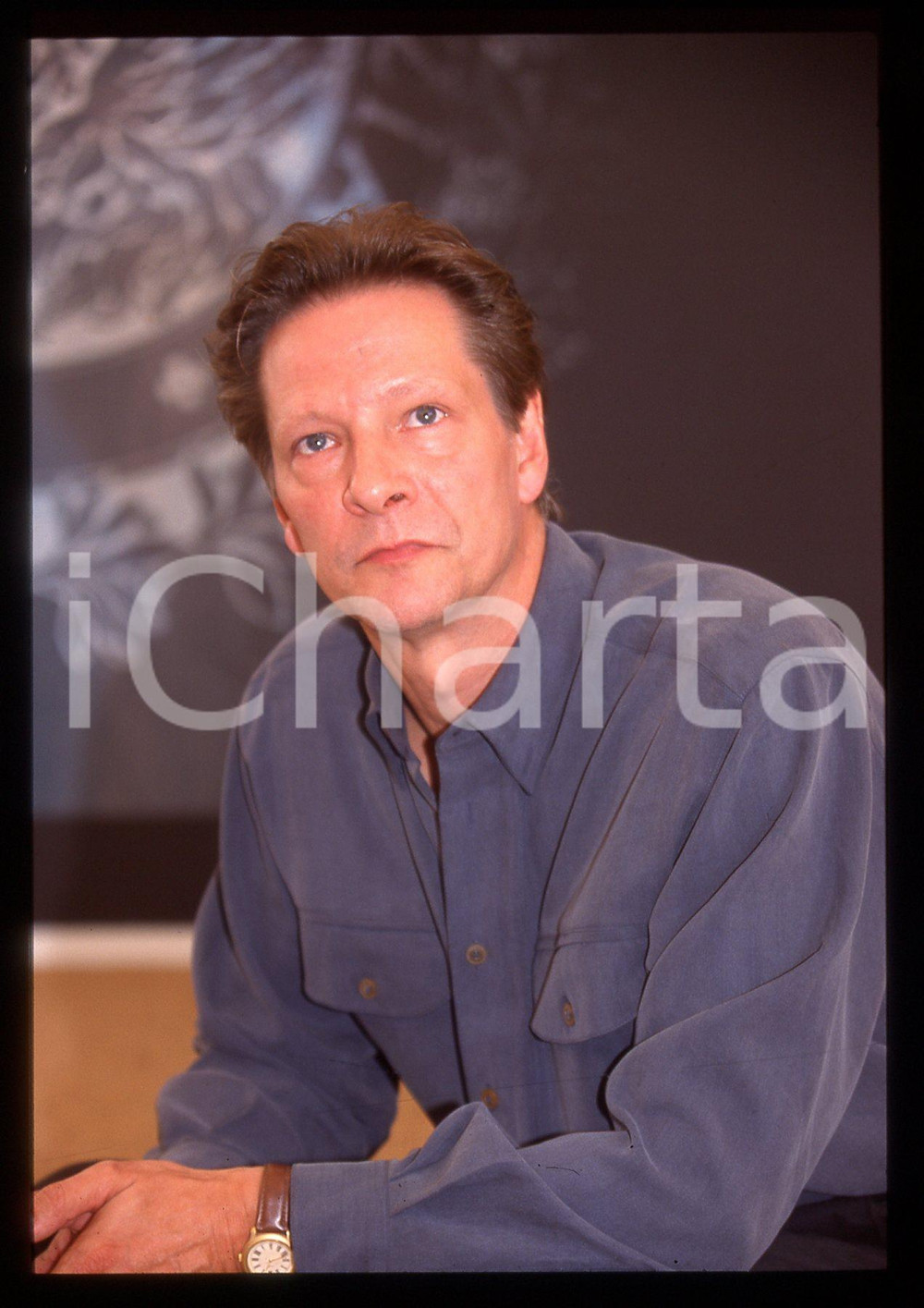 35mm vintage slide* 1999 VENEZIA Festival Cinema - Chris COOPER ritratto (12)