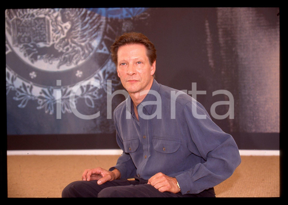 35mm vintage slide* 1999 VENEZIA Festival Cinema - Chris COOPER ritratto (17)