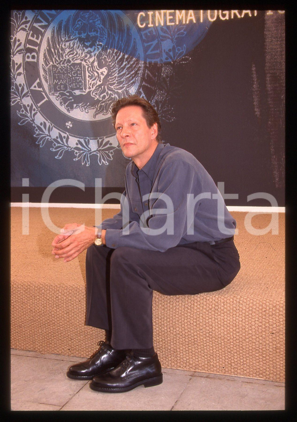 35mm vintage slide* 1999 VENEZIA Festival Cinema - Chris COOPER ritratto (18)