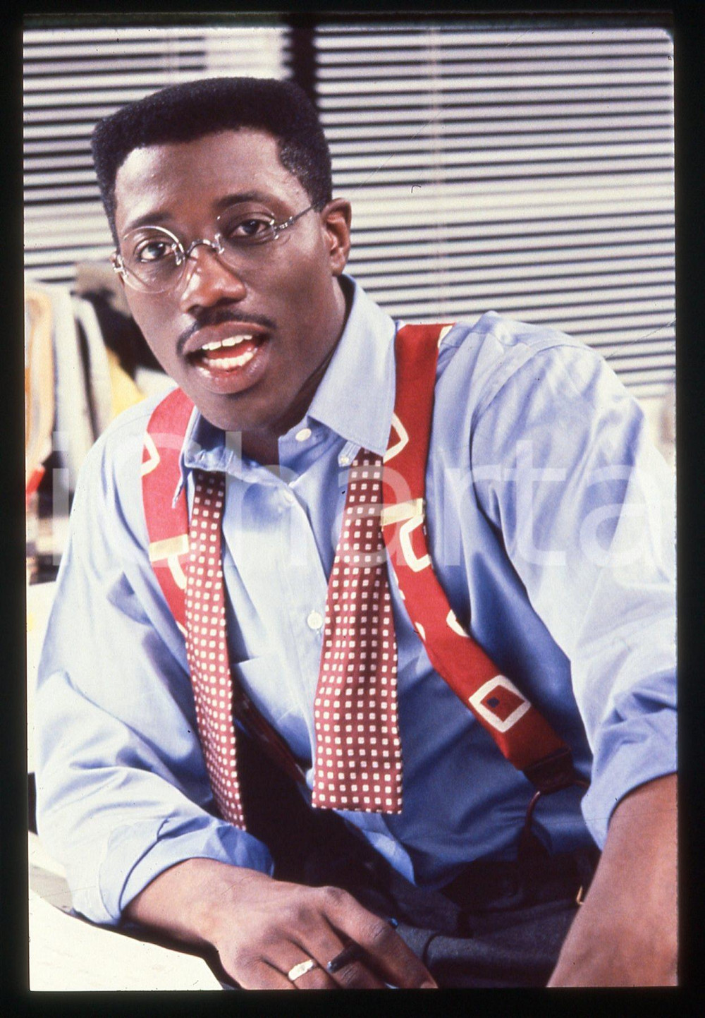35mm vintage slide* 1991 Film JUNGLE FEVER - Wesley SNIPES in una scena