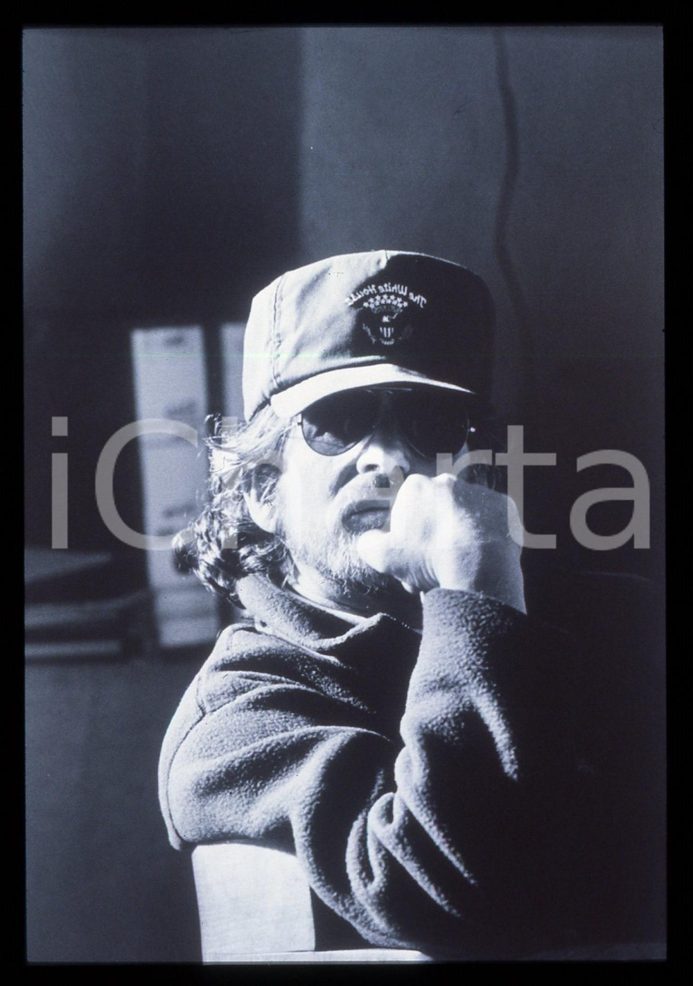 Fotografia d epoca originale 35mm vintage slide 1993 SCHINDLER S LIST  Steven SPIELBERG regista del film 1