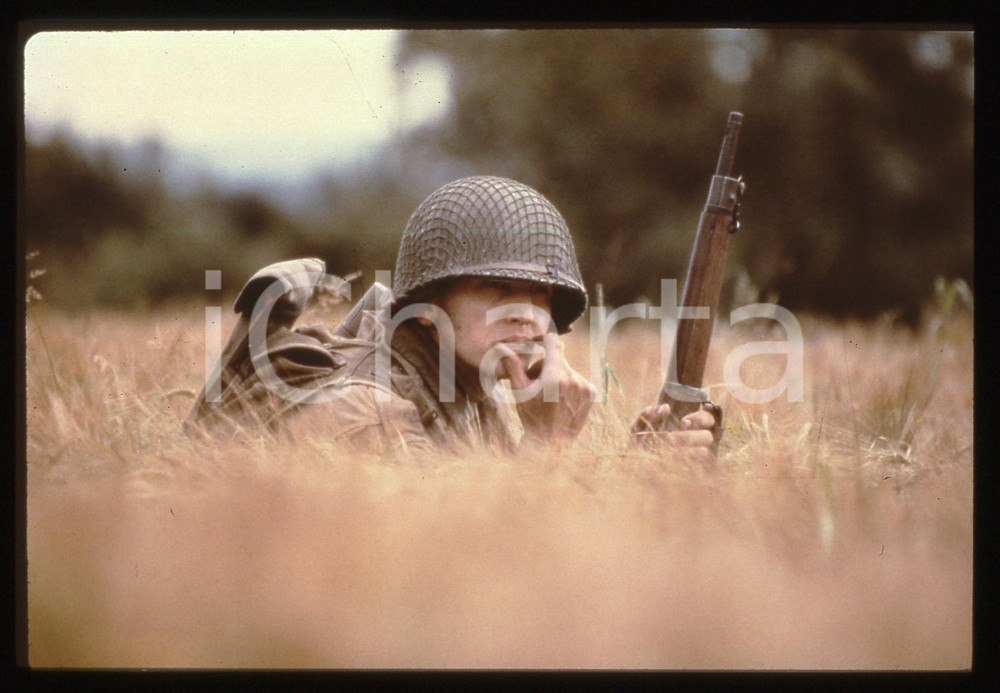 35mm vintage slide* 1998 SALVATE IL SOLDATO RYAN di Steven SPIELBERG - scena