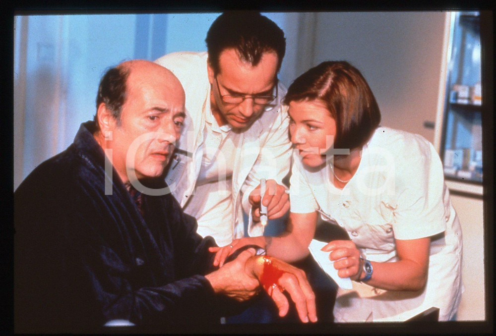 35mm vintage slide* 1995 FUR ALLE FALLE STEFANIE - Scena della serie TV