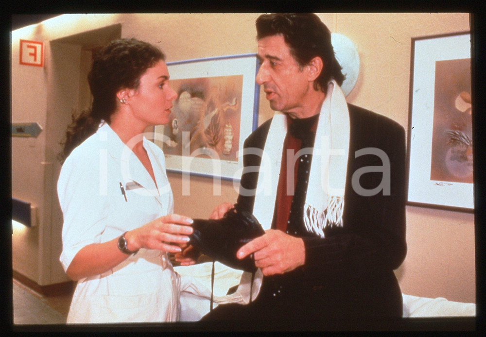 35mm vintage slide* 1995 FUR ALLE FALLE STEFANIE Kathrin WALIGURA e Rolf ZACHER