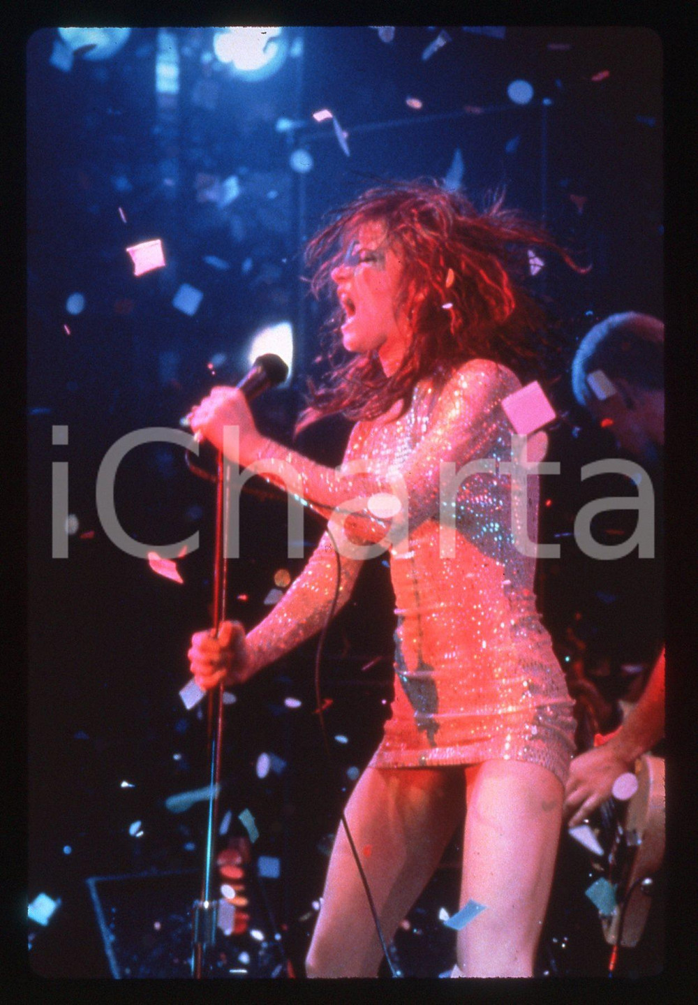 35mm vintage slide* 1995 STRANGE DAYS - Juliette LEWIS in una scena del film