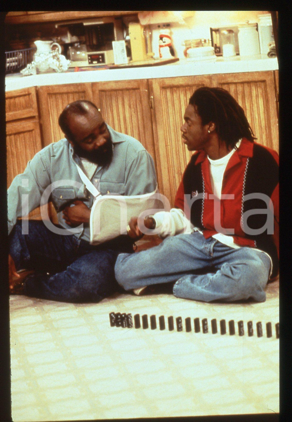 Fotografia d epoca originale 35mm vintage slide 1993 WHERE I LIVE  Doug E. DOUG e Sullivan WALKER 3 1