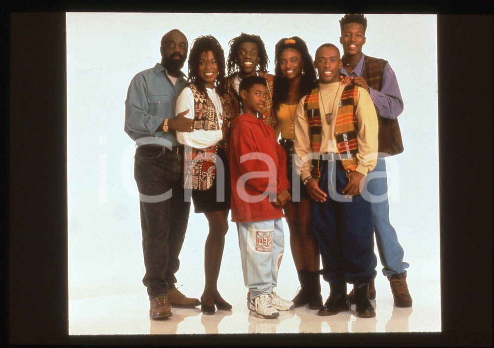 35mm vintage slide* 1993 WHERE I LIVE - Il cast della serie televisiva  (3)