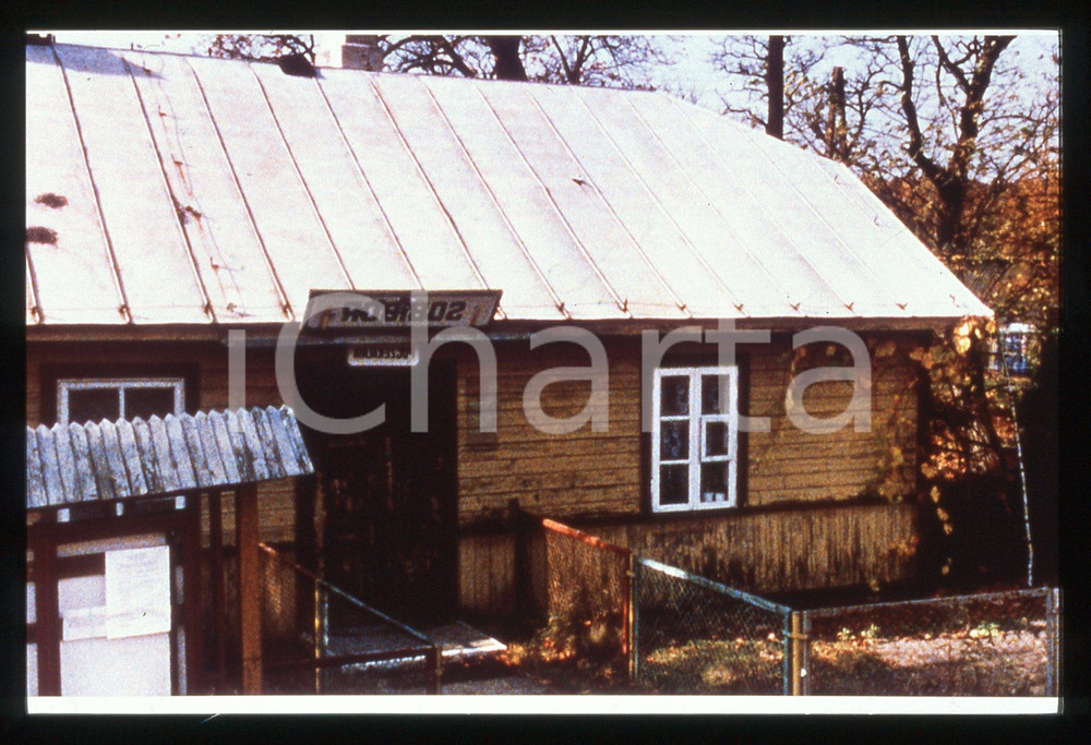 Fotografia d epoca originale 35mm vintage slide 2001 SOBIBOR  14 OTTOBRE 1943, ORE 16.00 di Claude LANZMANN 1