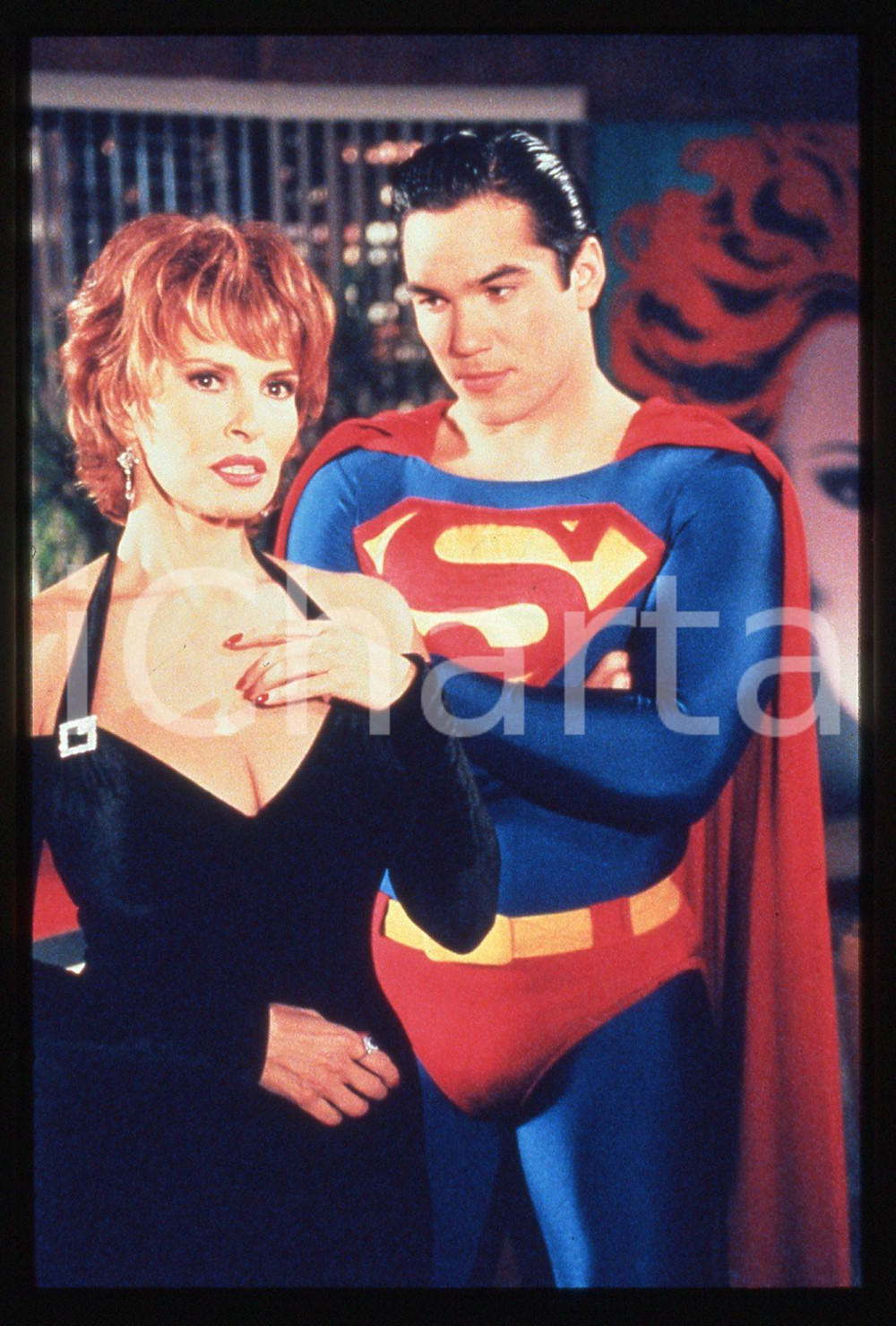 Fotografia d epoca originale 35mm vintage slide1995 LOIS & CLARK: THE NEW ADVENTURES OF SUPERMAN  Dean CAIN 1