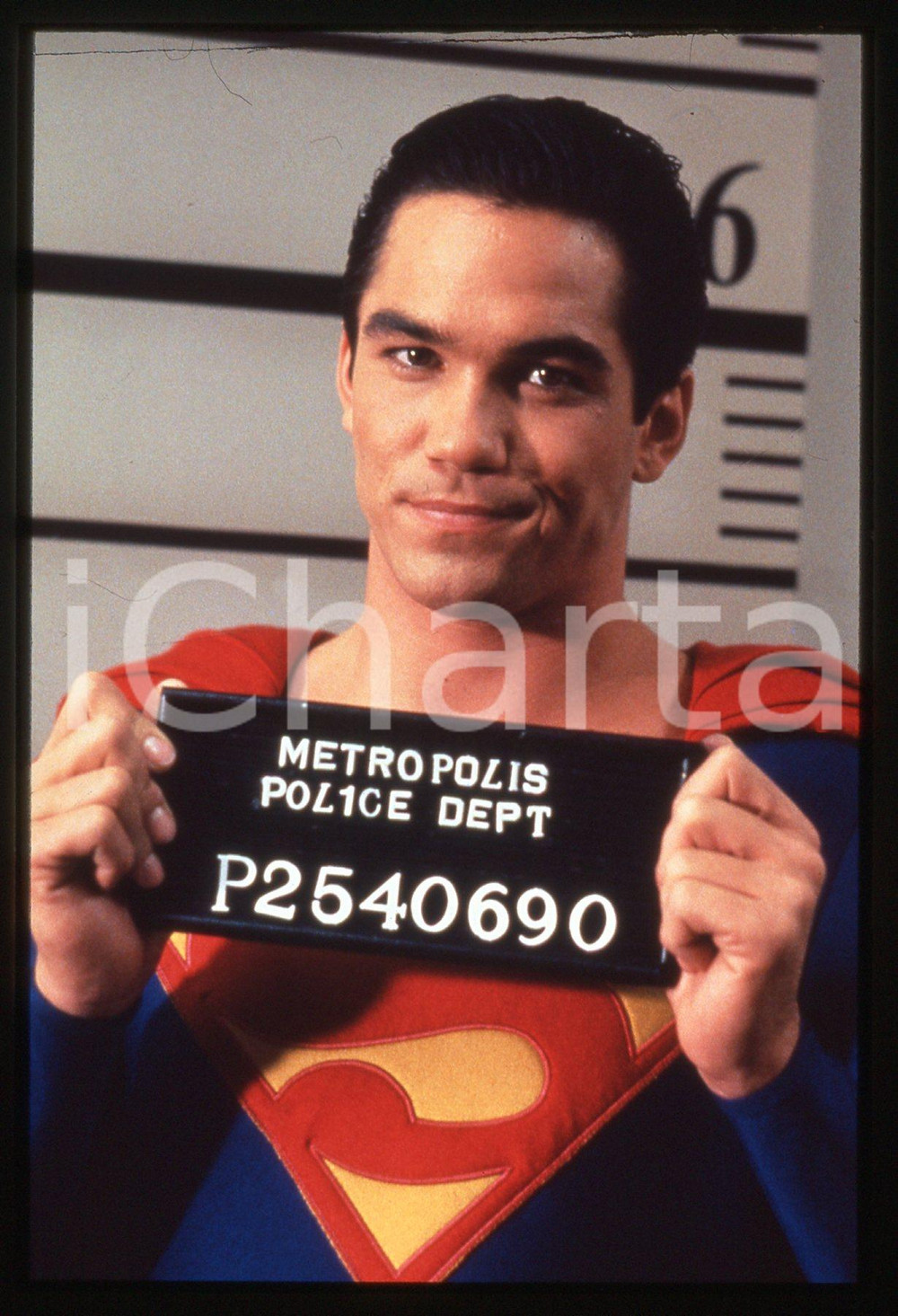 Fotografia d epoca originale 35mm vintage slide1995 LOIS & CLARK: THE NEW ADVENTURES OF SUPERMAN 1