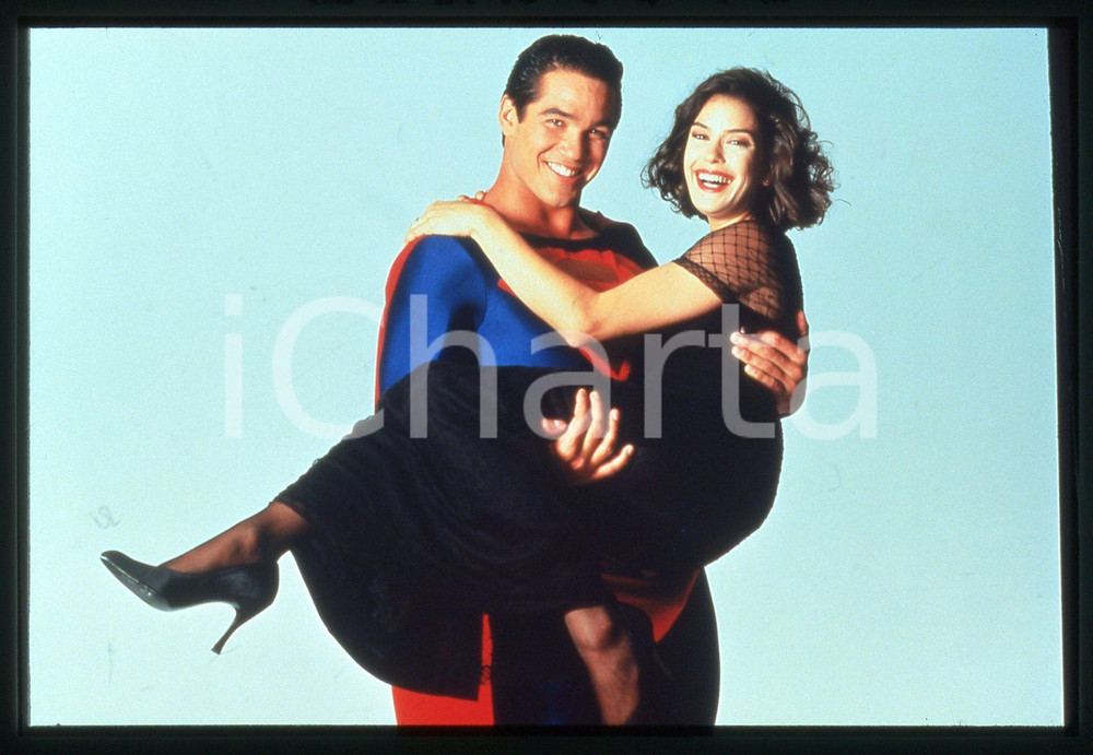 Fotografia d epoca originale 35mm vintage slide1995 LOIS & CLARK: THE NEW ADVENTURES OF SUPERMAN 3 1