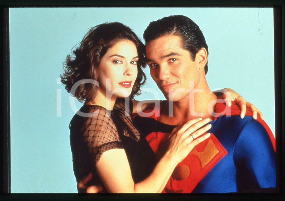 Fotografia d epoca originale 35mm vintage slide1995 LOIS & CLARK: THE NEW ADVENTURES OF SUPERMAN 4 1