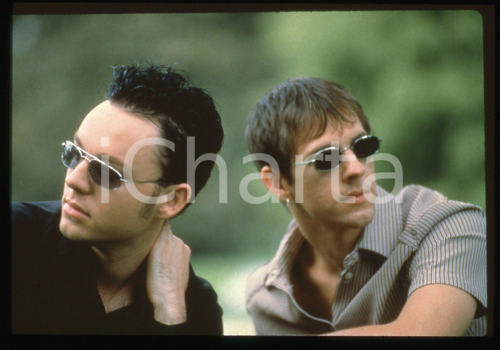 35mm vintage slide* 1997 MUSICA -  SAVAGE GARDEN Darren HAYES e Daniel JONES (2)