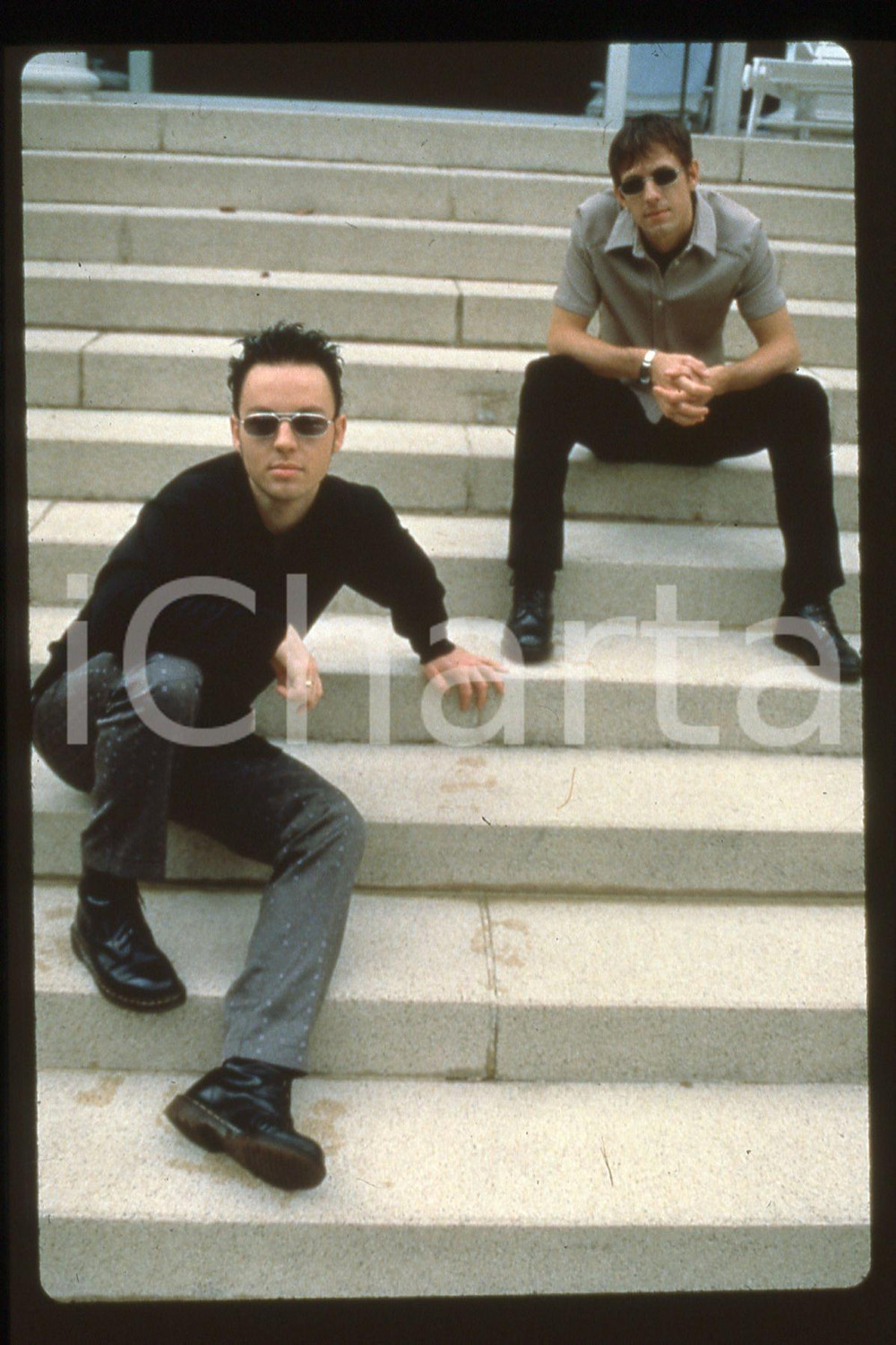 35mm vintage slide* 1997 MUSICA -  SAVAGE GARDEN Darren HAYES e Daniel JONES (3)