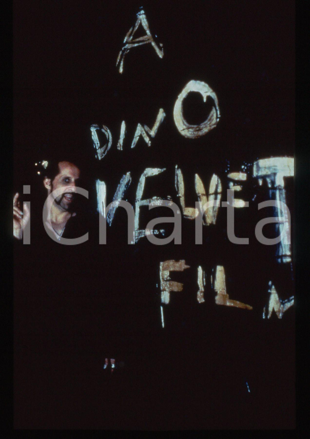 Fotografia d epoca originale 35mm vintage slide 1999 Film 8MM  Peter STORMARE ritratto dell attore 1