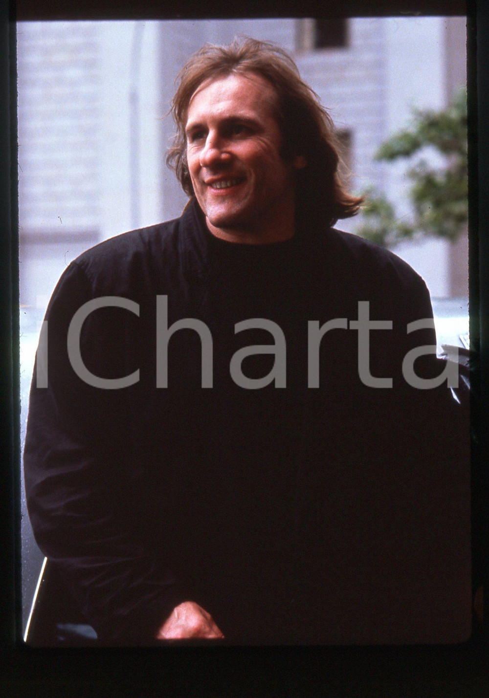 35mm vintage slide* 1990 GREEN CARD - Gérard DEPARDIEU in una scena del film