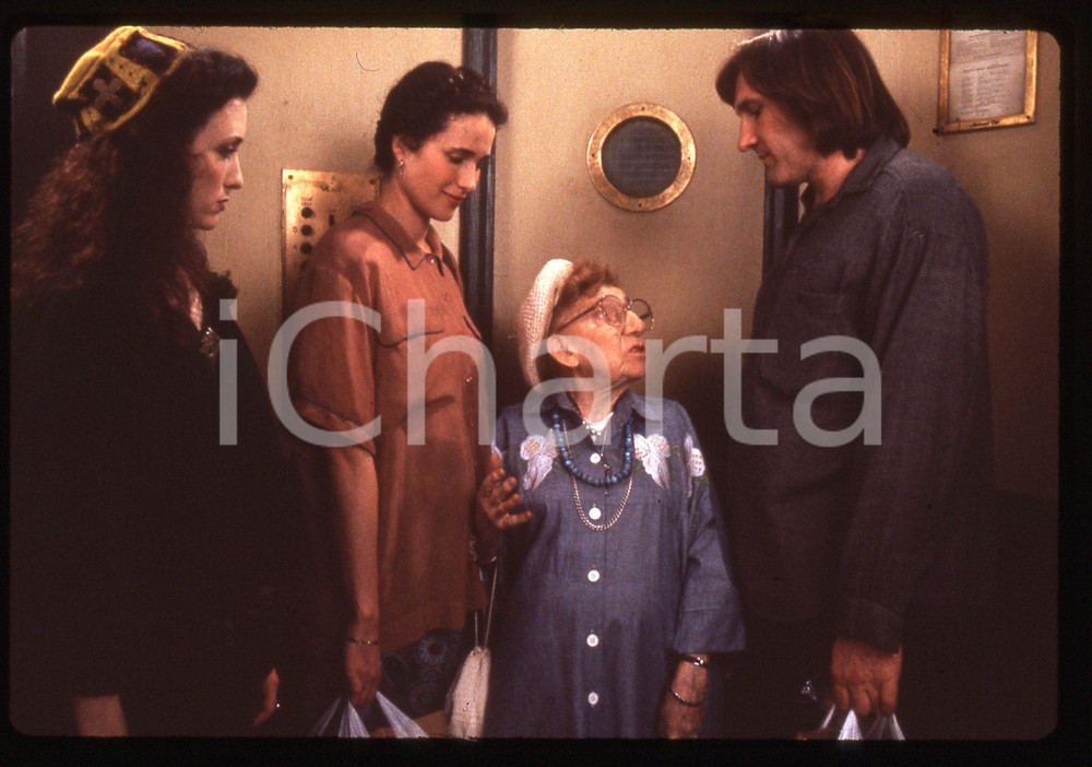 35mm vintage slide* 1990 GREEN CARD - Gérard DEPARDIEU e Andie MACDOWELL (3)