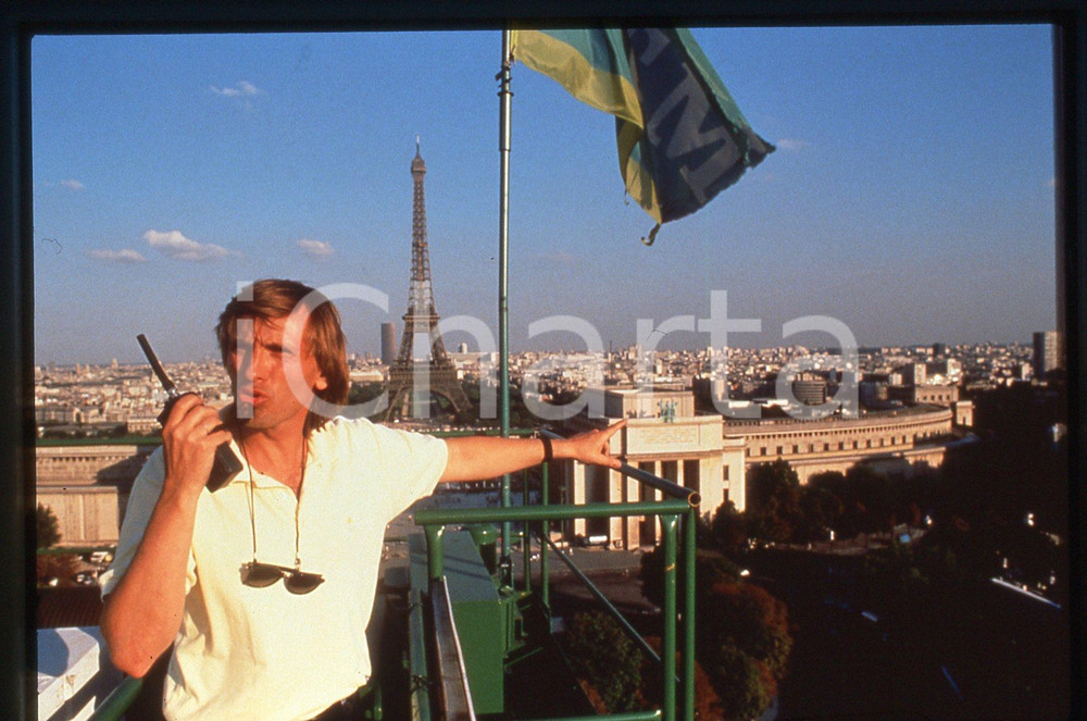 35mm vintage slide* 1989 Film L'UNION SACREE - il regista Alexandre ARCADY (3)