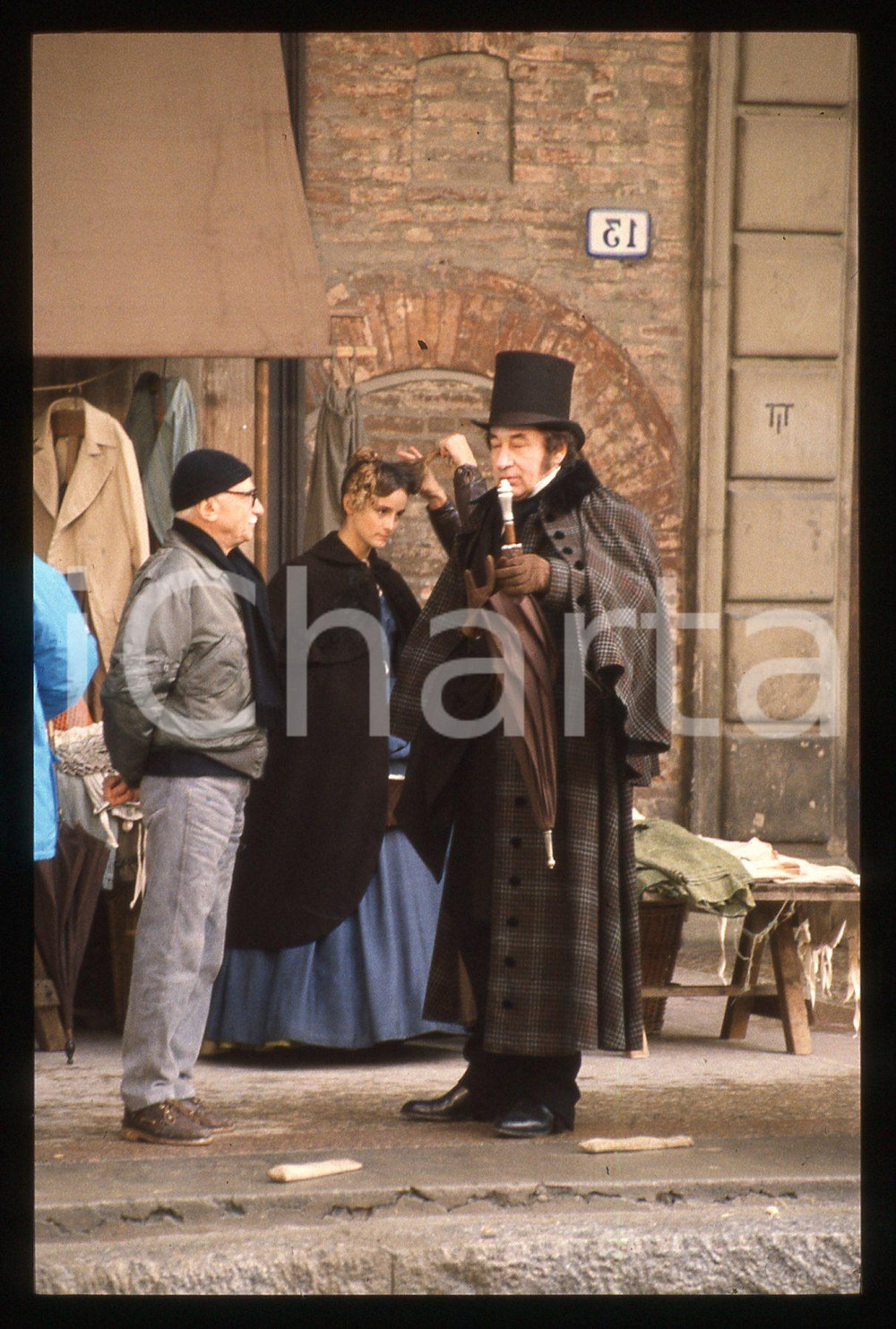 Fotografia d epoca originale 35mm vintage slide 1991 ROSSINI! ROSSINI! Philippe NOIRET e Mario MONICELLI 4 1