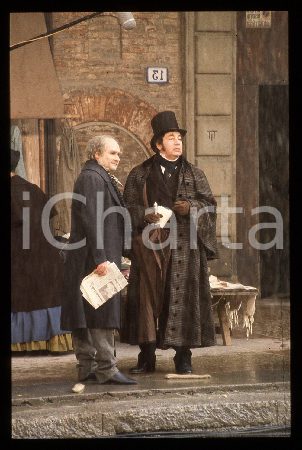 35mm vintage slide* 1991 ROSSINI! ROSSINI! - Philippe NOIRET e Pino TOSCA