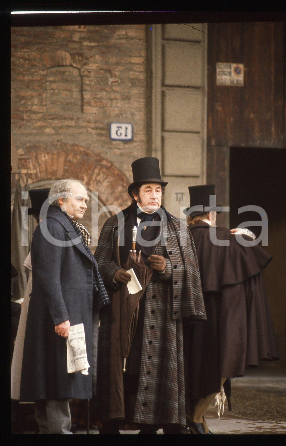 35mm vintage slide* 1991 ROSSINI! ROSSINI! - Philippe NOIRET e Pino TOSCA (2)