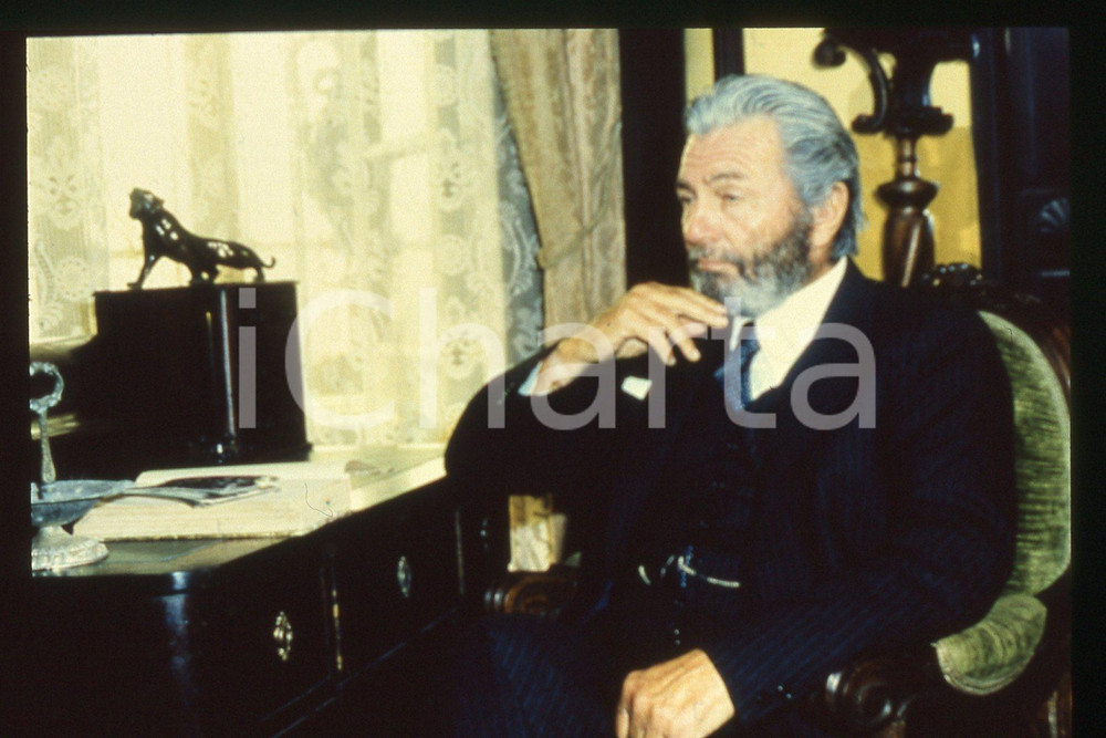 35mm vintage slide* 1986 Film ANEMIA - Gérard LANDRY in una scena 