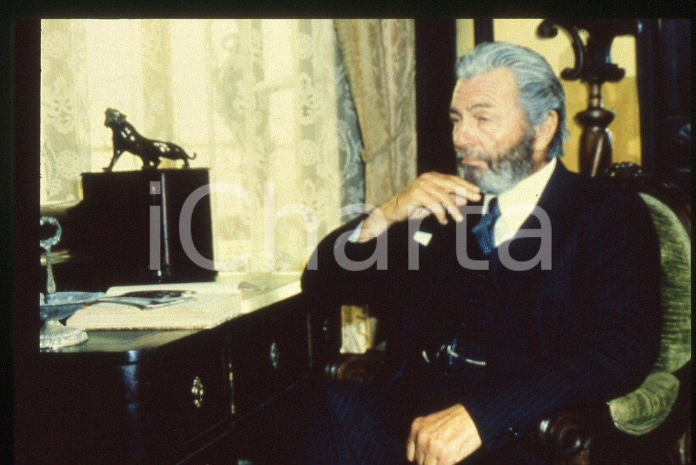 35mm vintage slide* 1986 Film ANEMIA - Gérard LANDRY in una scena (3)