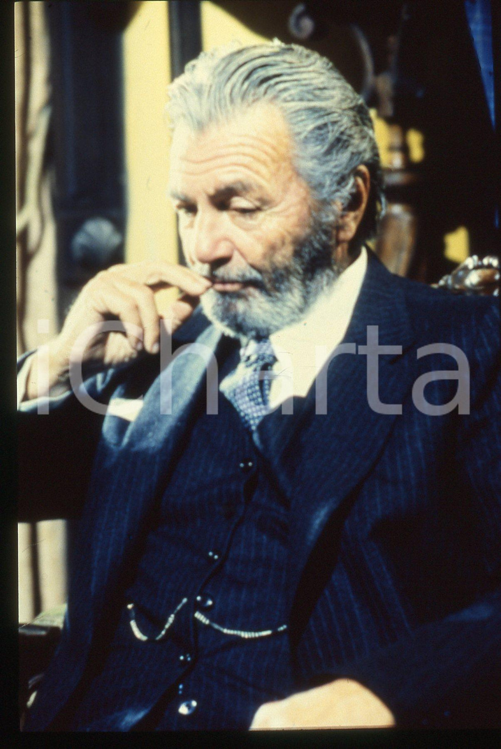 35mm vintage slide* 1986 Film ANEMIA - Gérard LANDRY in una scena (4)