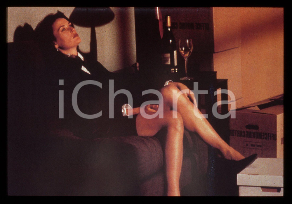 35mm vintage slide* 1994 Film DISCLOSURE - Demi MOORE in una scena