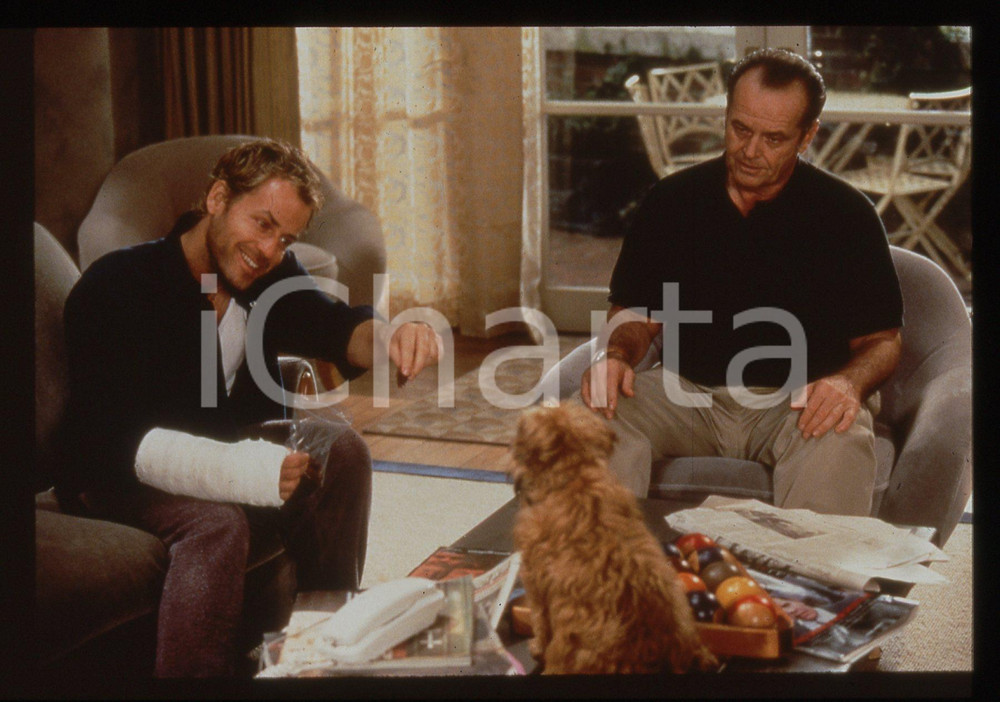 35mm vintage slide* 1997 Film AS GOOD AS IT GETS - Jack NICHOLSON e Greg KINNEAR