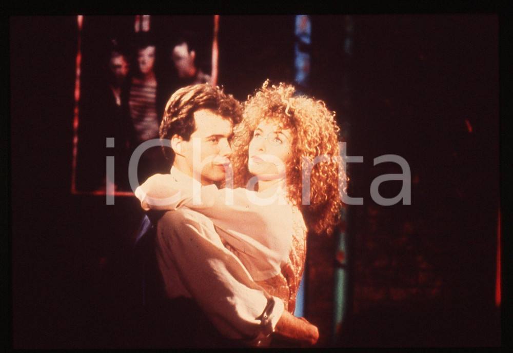 35mm vintage slide* 1991 Serie Tv RIVIERA - Jean-Denis MONORY e Gaëlle LEGRAND