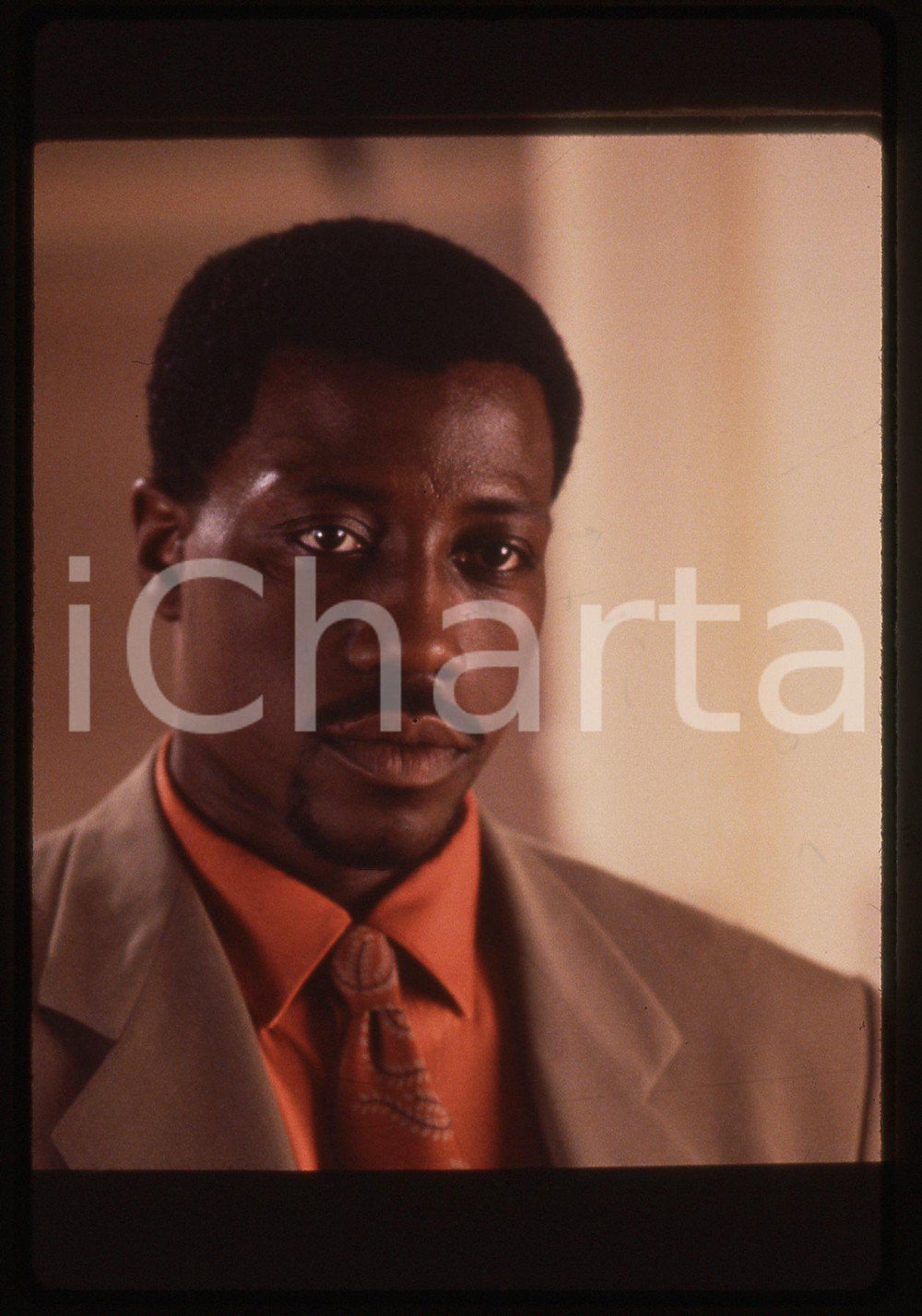 35mm vintage slide* 1993 Film RISING SUN - Wesley SNIPES in una scena