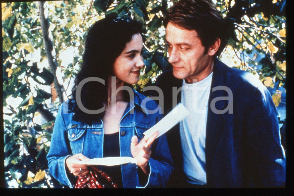 Fotografia d epoca originale 35mm vintage slide1998 Film RACCONTO D AUTUNNO  Béatrice ROMAND e Alain LIBOLT 1