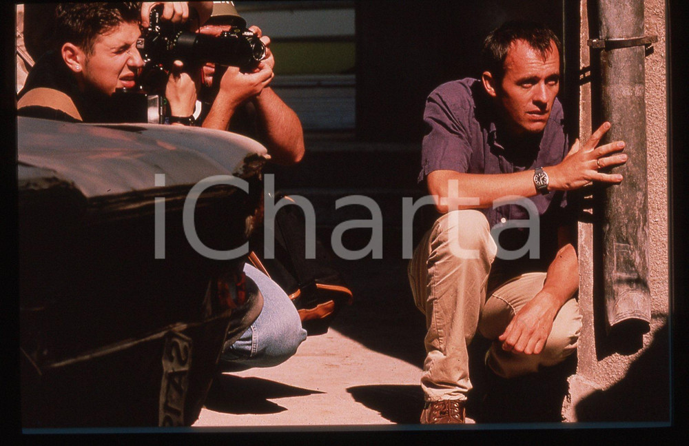 35mm vintage slide* 1997 Film WELCOME TO SARAJEVO - Stephen DILLANE in una scena