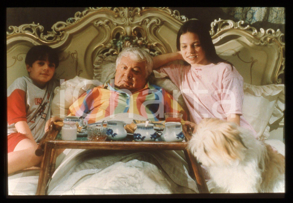 35mm vintage slide* 1998 UN BUGIARDO IN PARADISO - Paolo VILLAGGIO in scena (6)