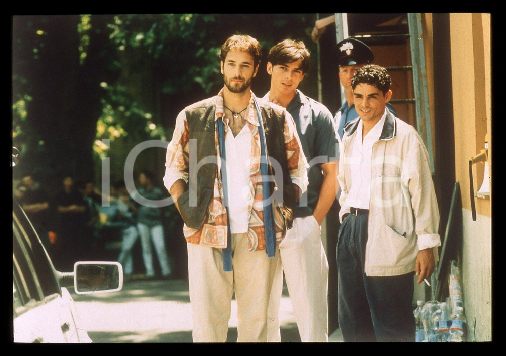 35mm vintage slide* 1998 Film Tv ULTIMO - Raoul BOVA  e Simone CORRENTE